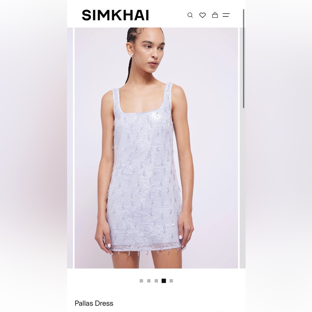 Light blue simkhai dress! Never worn!